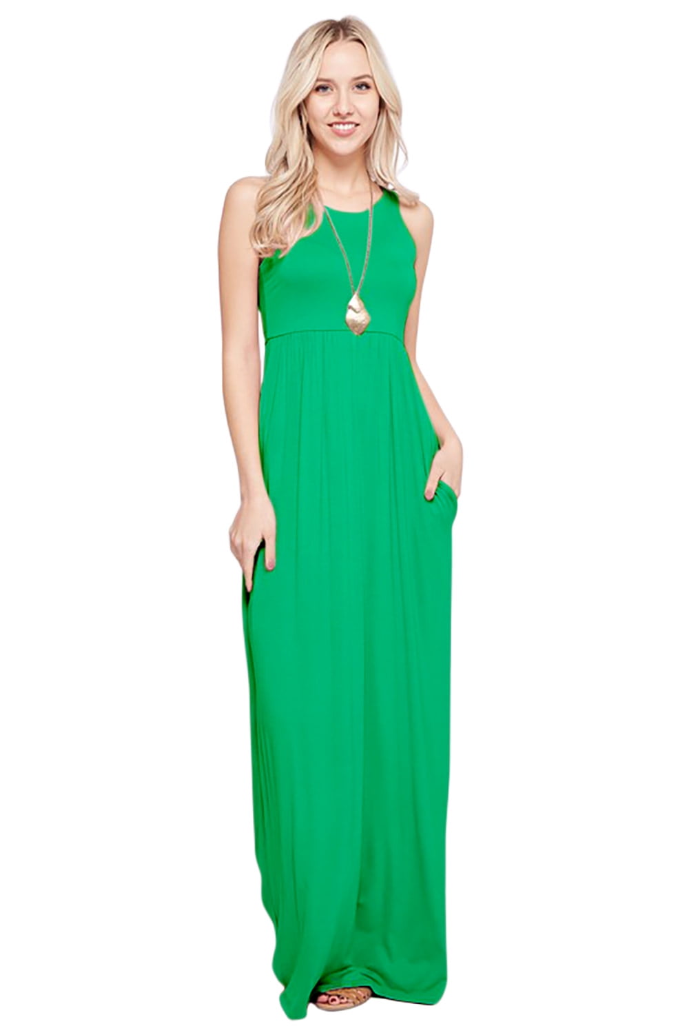 Maxi Dresses For Women Solid ...
